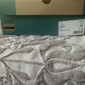 TOMS Beige Wedge Sandals